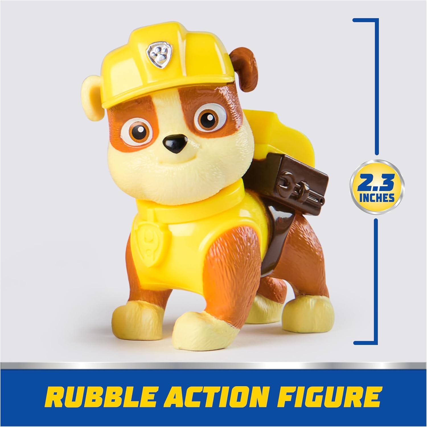 , Rubble’S Bulldozer Toy Truck with Collectible Action Figure, Sustainably Minded Kids Toys for Boys & Girls Ages 3 and Up