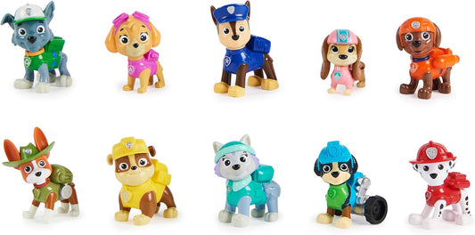 , 10Th Anniversary, All Paws on Deck Toy Figures Gift Pack with 10 Collectible Action Figures, Kids Toys for Ages 3 and Up