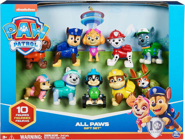 , 10Th Anniversary, All Paws on Deck Toy Figures Gift Pack with 10 Collectible Action Figures, Kids Toys for Ages 3 and Up