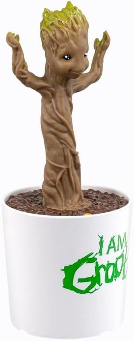 Marvel Guardians of the Galaxy Dancing Baby Groot Figure – Moves to ‘I Want You Back’ by The Jackson 5 – Built-in Music & Motion, Fun Gift for Fans & Kids
