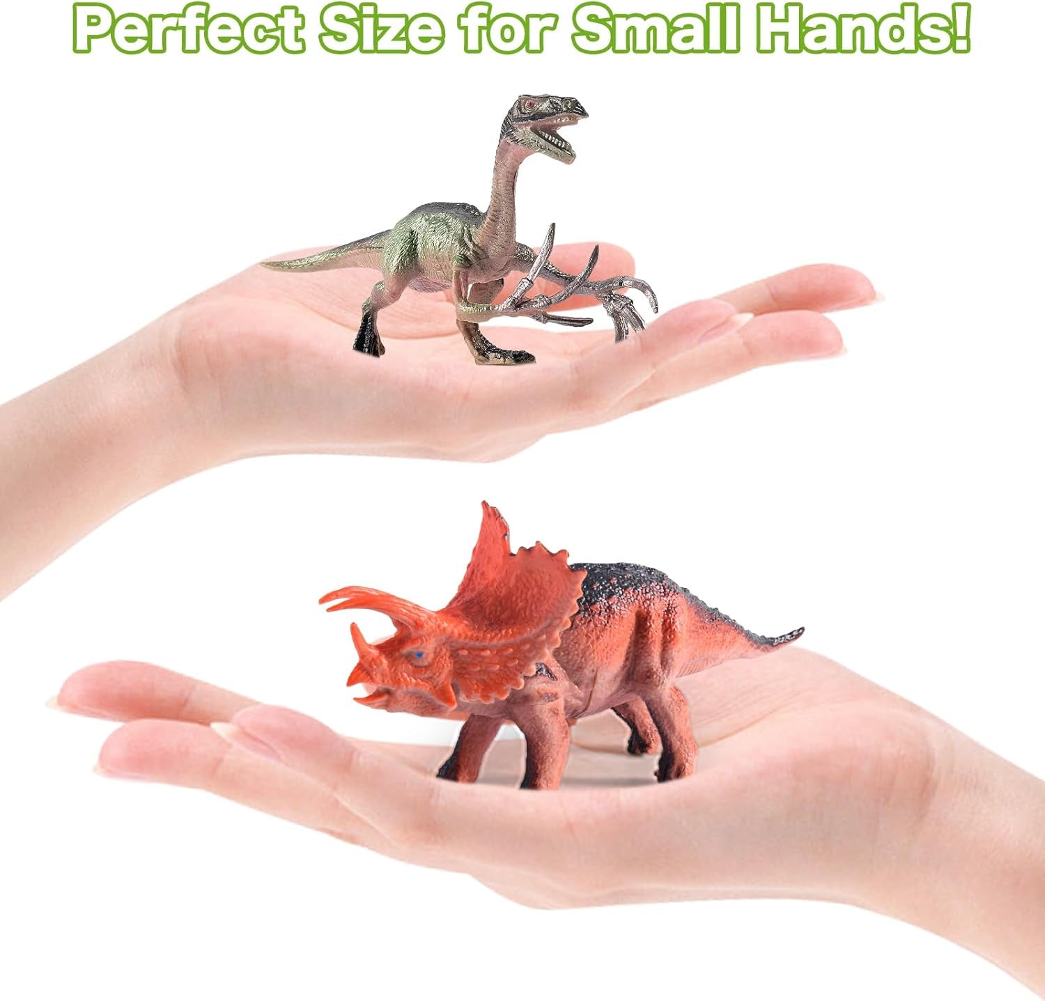 Dinosaur Toys for Kids 3-5,45PCS Realistic Jurassic Dinosaurs Figures with Eggs&Trees&Fence Playset to Create a Dino World,Educational Figures, Great Gift for Toddler Boys & Girls