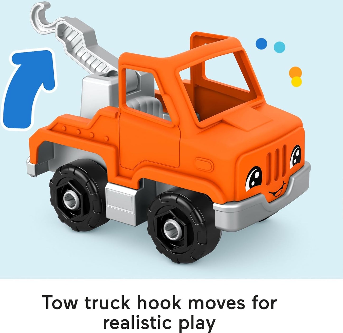 Little People Toddler Playset Activity Vehicles Set with 10 Toys for Preschool Pretend Play Kids Ages 1+ Years
