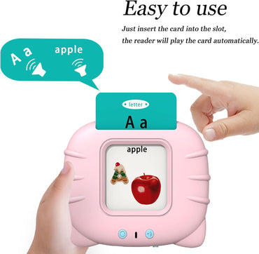 Talking Flash Cards for Toddlers 1 2 3 4 5, Speech Therapy Toys Autism Toys, ABC 123 Sight Words Etc - 255 Cards-510 Sides, Educational Learning Interactive Toys with Giftable Package