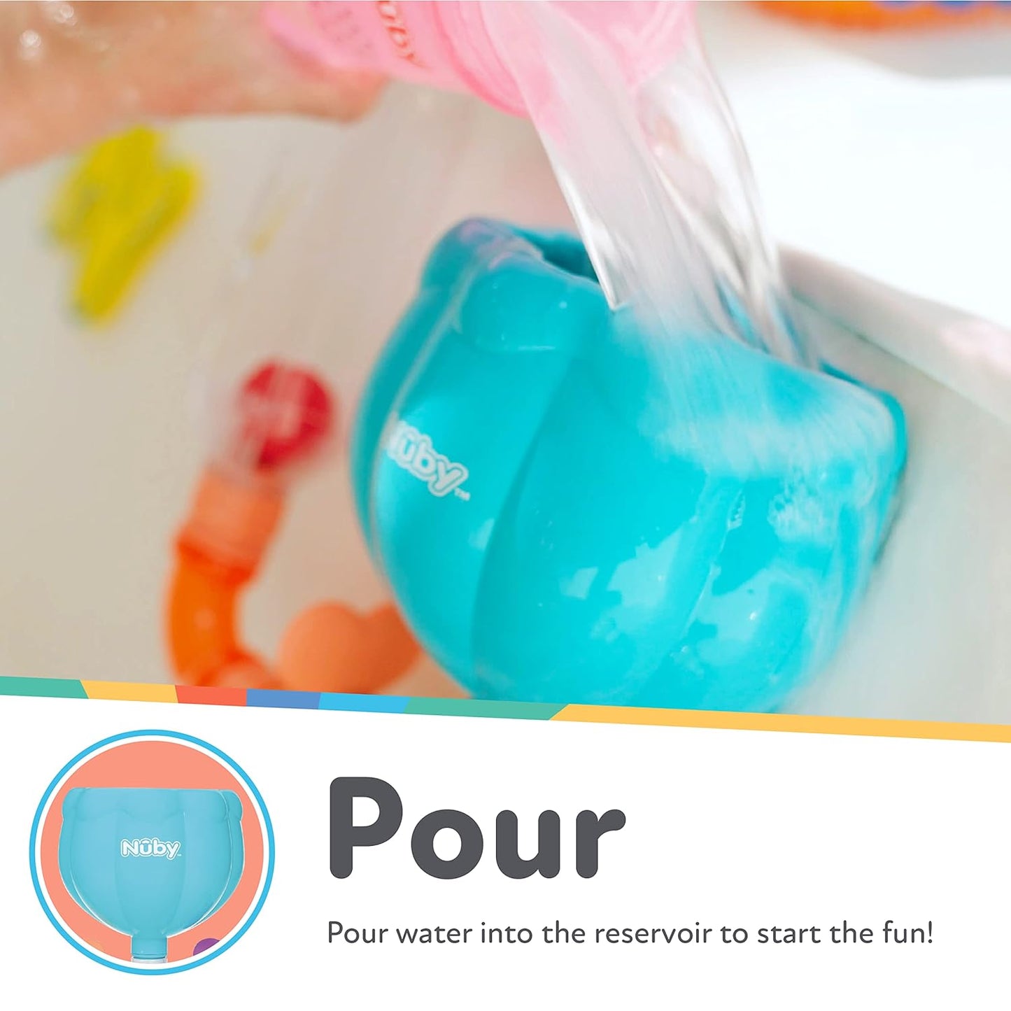 Wacky Waterworks Pipes Bath Toy - Baby Bathtub Toy with Interactive Features for Cognitive Development