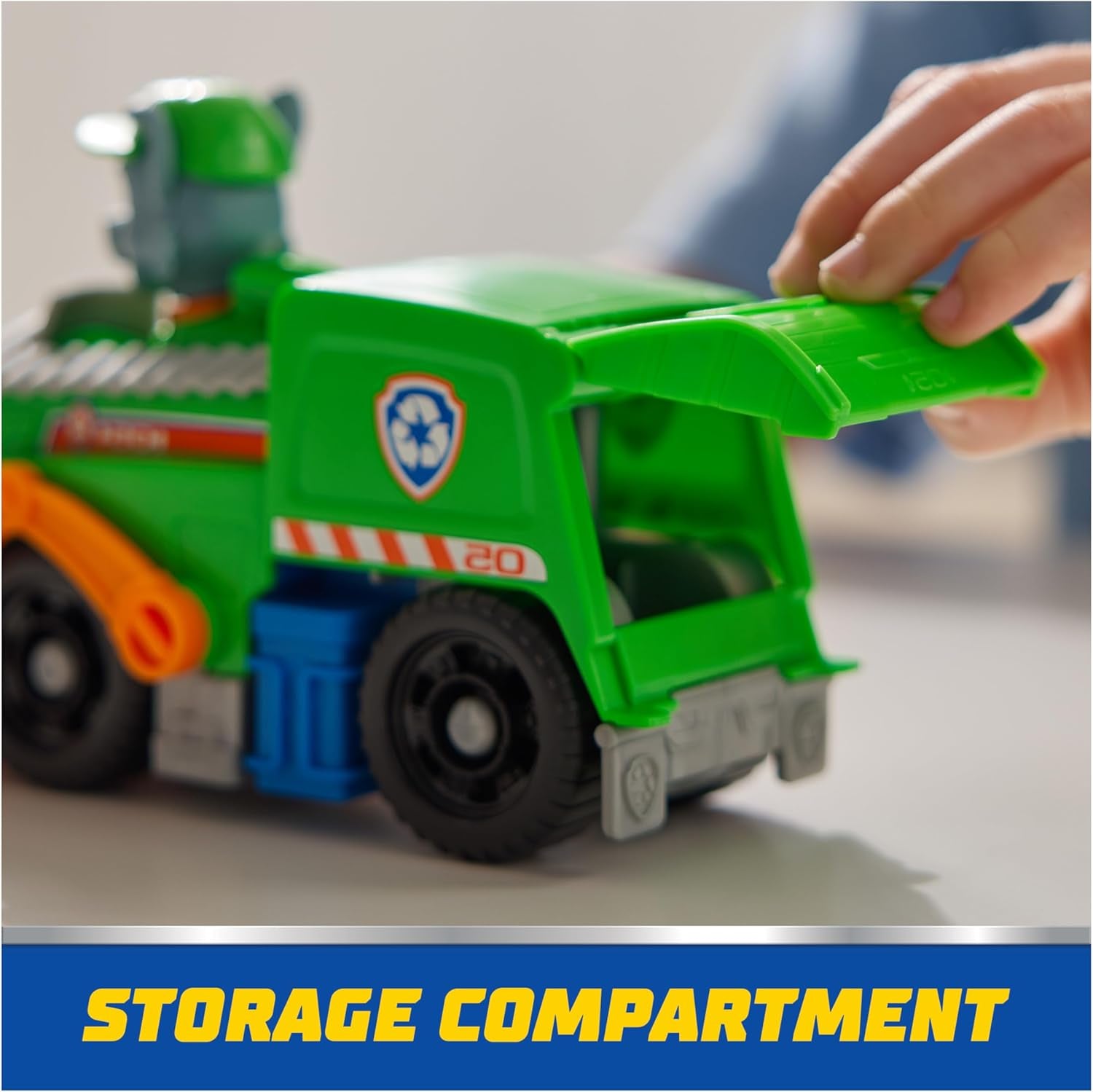 , Rocky’S Recycle Truck, Toy Vehicle with Collectible Action Figure, Sustainably Minded Kids Toys for Boys & Girls Ages 3 and Up