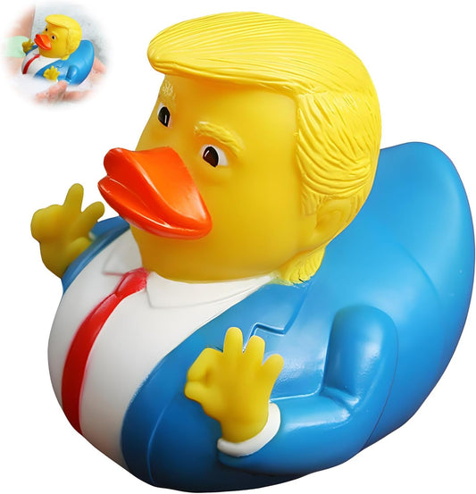 Rubber Ducks for Jeeps Squeak Bath Duck Bath Toy Small Ornaments Decorations Fun and Quirky Collectible Gift for Everyone (Duck-C)