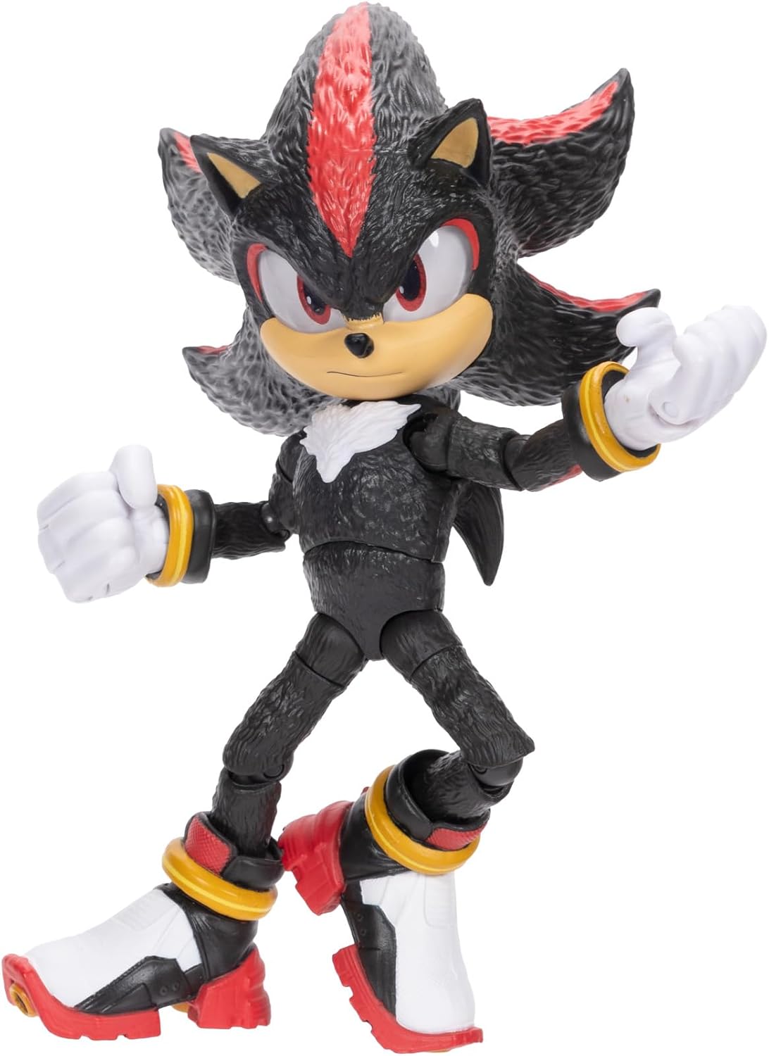 Sonic 3 Movie 5-Inchaction Figure 4-Pack, Articulated Figures from Jakks Pacific'S Wave 1 Include Sonic, Shadow, Tails, and Ivo Robotnik!