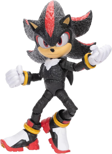 Sonic 3 Movie 5-Inchaction Figure 4-Pack, Articulated Figures from Jakks Pacific'S Wave 1 Include Sonic, Shadow, Tails, and Ivo Robotnik!