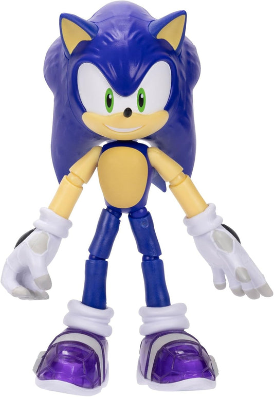 Sonic Prime 5-Inch Sonic - the Grim Action Figure 13 Points of Articulations. Ages 3+ (Officially Licensed by Sega and Netflix)