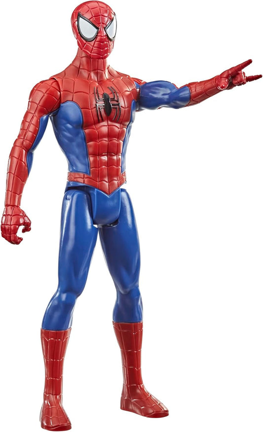 Spider-Man Titan Hero Series 12-Inch Action Figure with FX Port – Marvel Super Hero Toy for Kids 4+
