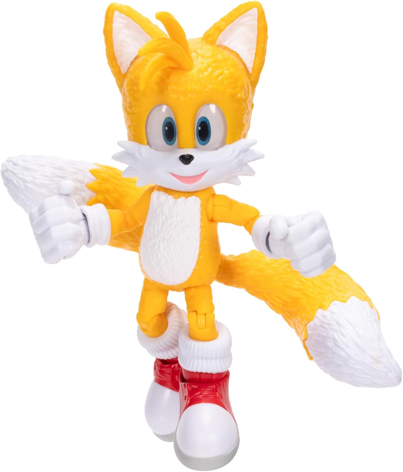 Sonic 3 Movie 5-Inchaction Figure 4-Pack, Articulated Figures from Jakks Pacific'S Wave 1 Include Sonic, Shadow, Tails, and Ivo Robotnik!