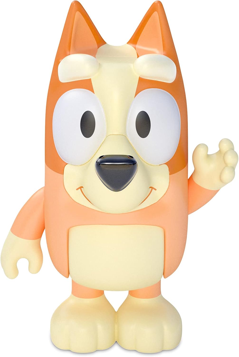 Bluey Family Figure 4-Pack – Includes Bluey, Bingo, Mum (Chilli) & Dad (Bandit) – Poseable Collectible Toy Figures for Kids Ages 3+ – Durable Cake Toppers & Gifts for Toddlers and Fans