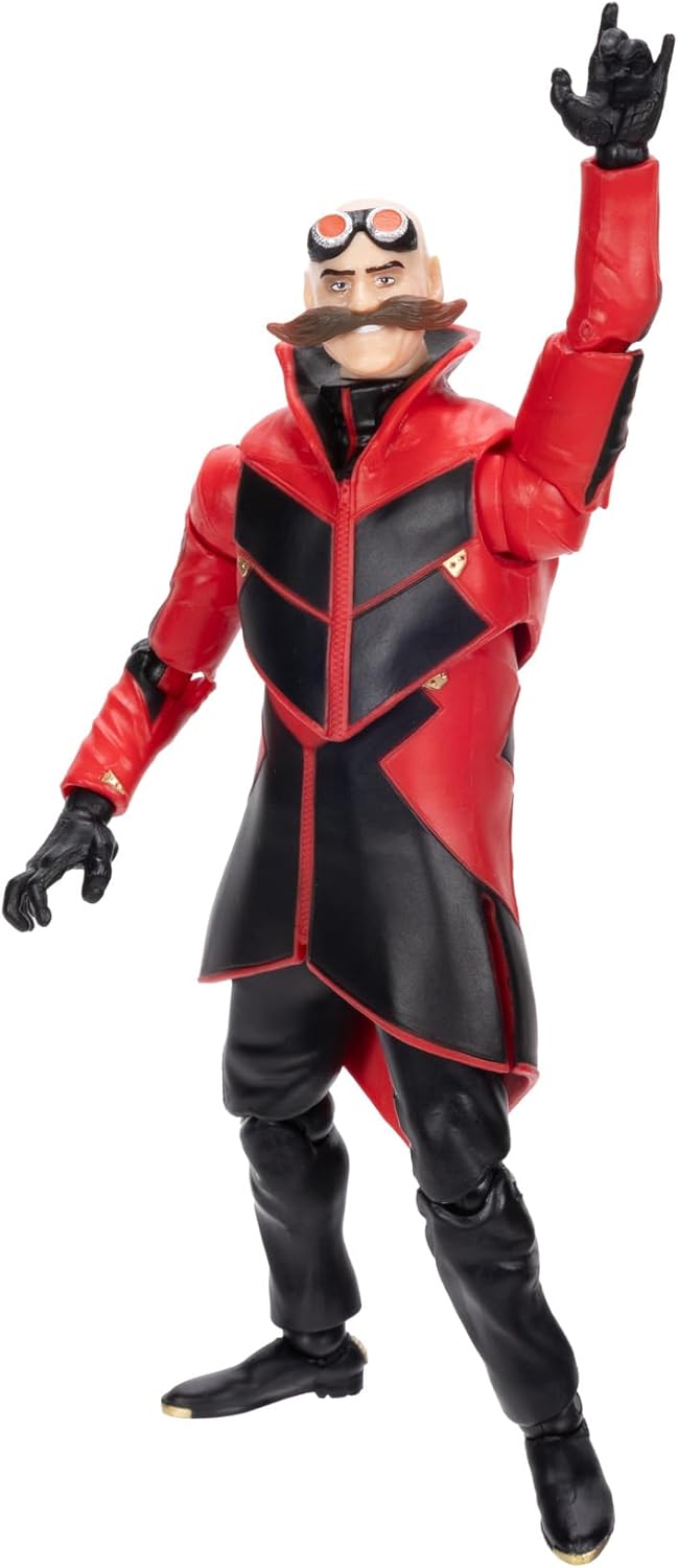 Sonic 3 Movie 5-Inchaction Figure 4-Pack, Articulated Figures from Jakks Pacific'S Wave 1 Include Sonic, Shadow, Tails, and Ivo Robotnik!