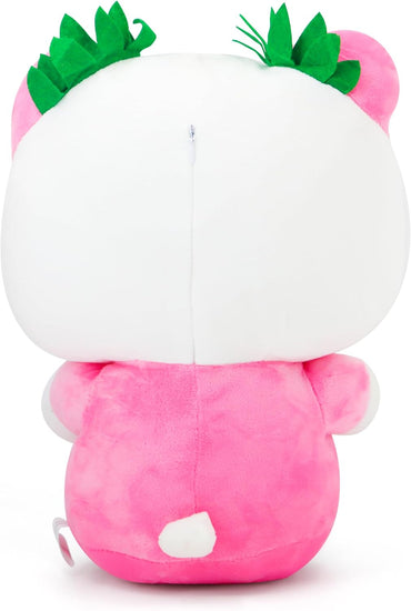 Cute Strawberry Kitty Plush Toy – Soft Cartoon Cat Stuffed Animal for Girls, Kids, and Fans