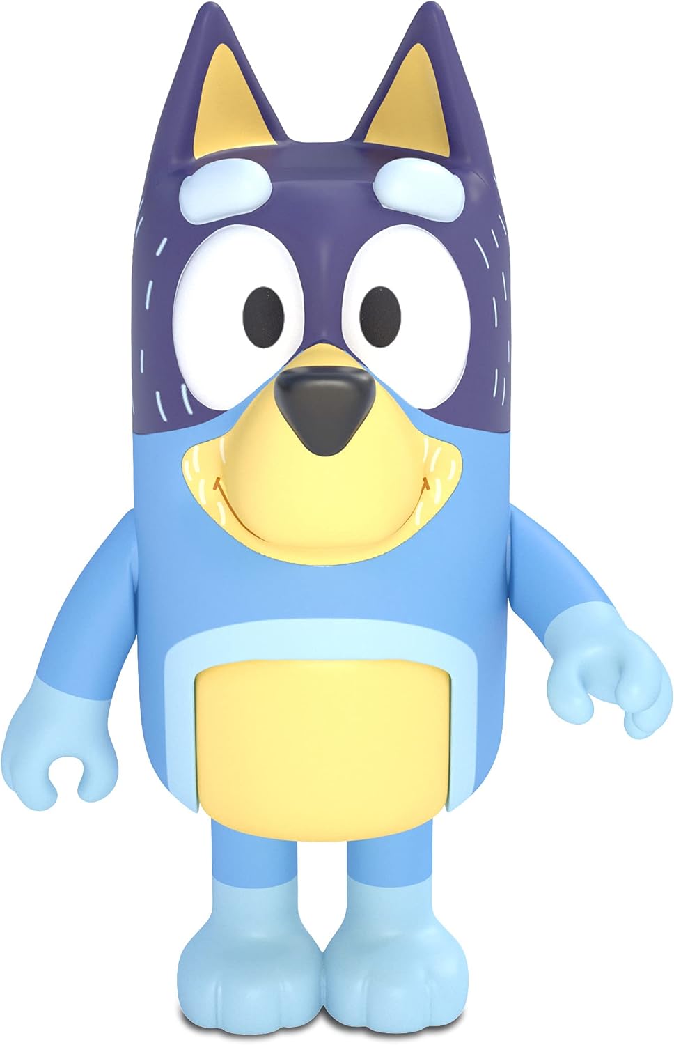 Bluey Family Figure 4-Pack – Includes Bluey, Bingo, Mum (Chilli) & Dad (Bandit) – Poseable Collectible Toy Figures for Kids Ages 3+ – Durable Cake Toppers & Gifts for Toddlers and Fans