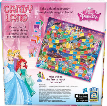 Candy Land Disney Princess Edition Board Game, Preschool Games for 2 to 3 Players, Family Games for Kids Ages 3 and up (Amazon Exclusive)