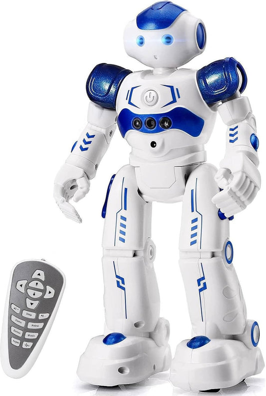 KingsDragon Smart RC Robot Toy – Programmable, Gesture & Remote Control Robot for Kids Ages 3–8 – Talking, Dancing, Interactive Gift for Boys & Girls