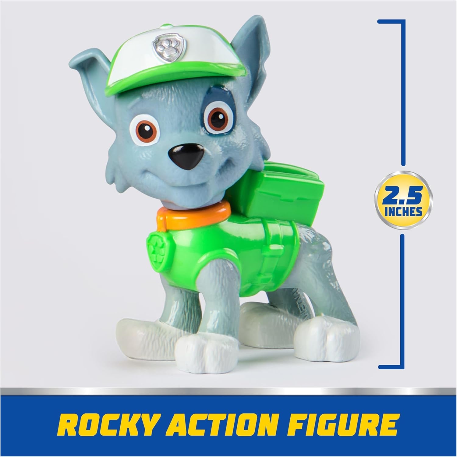 , Rocky’S Recycle Truck, Toy Vehicle with Collectible Action Figure, Sustainably Minded Kids Toys for Boys & Girls Ages 3 and Up