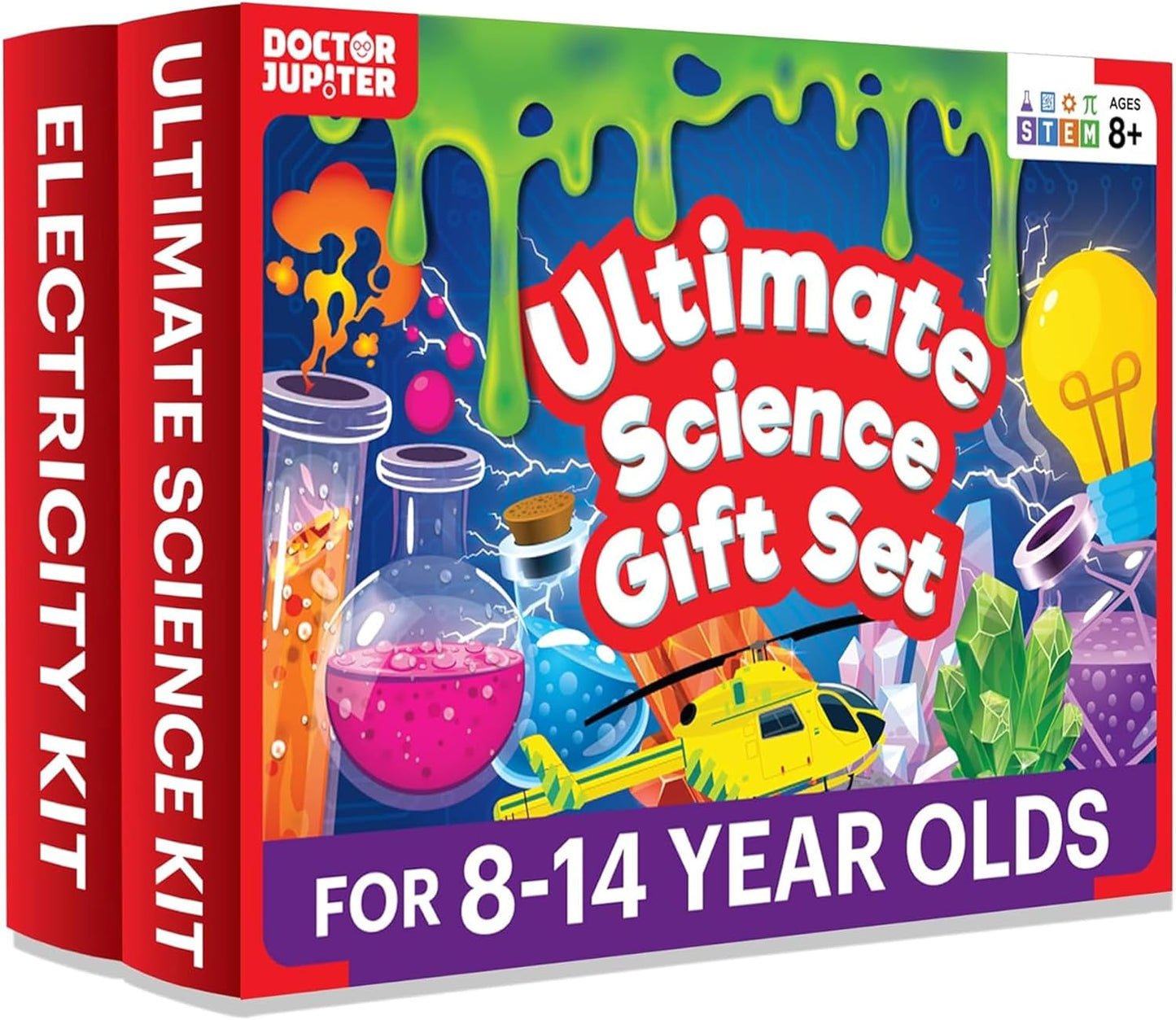 My First Science Kit for Kids Ages 4-5-6-7-8| Birthday Gift Ideas for 4-8-12 Year Old Boys & Girls| Toy Stem Kit with 100+ Experiments| Learning & Educational, Preschool Activities