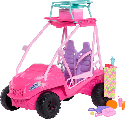 Barbie Mysteries Beach Detectives Playset with Beach Buggy & Accessories