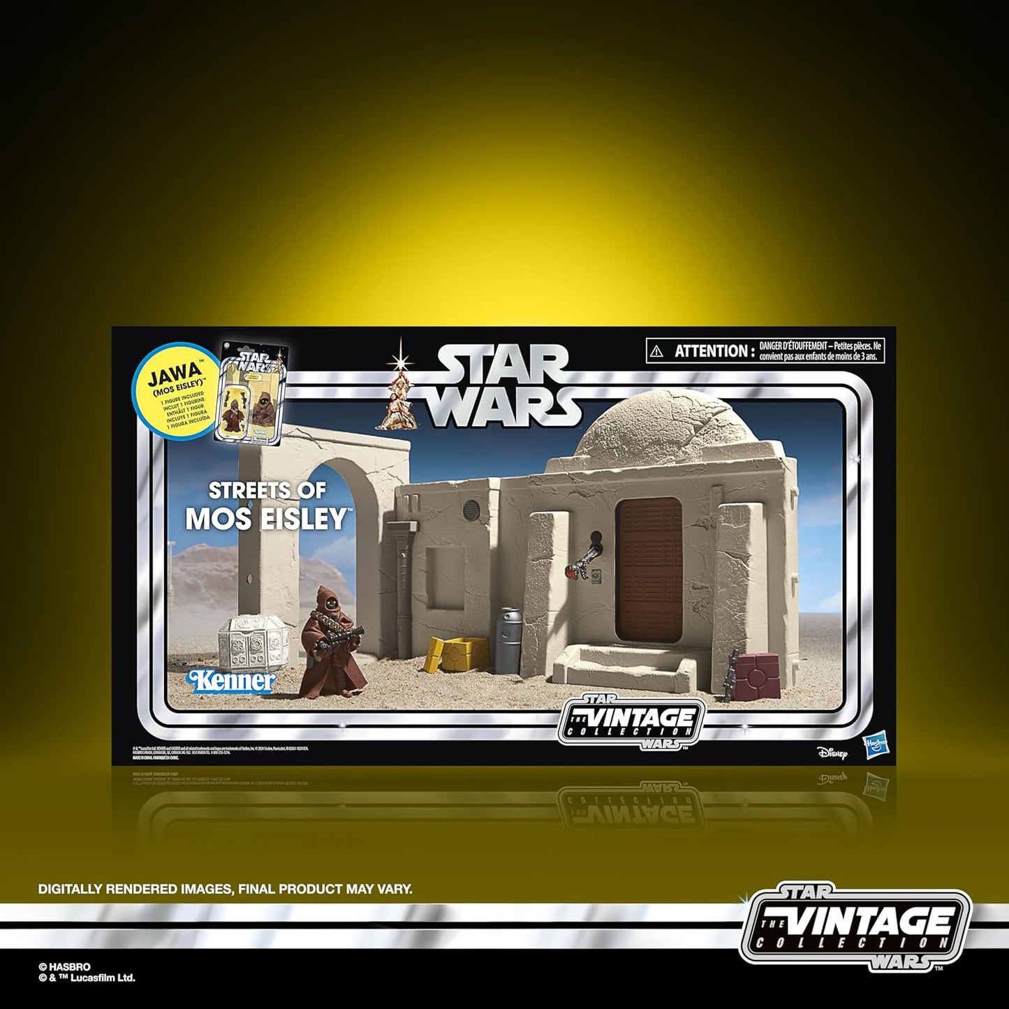 the Vintage Collection Streets of Mos Eisley, a New Hope 3.75 Inch Collectible Action Figure Playset