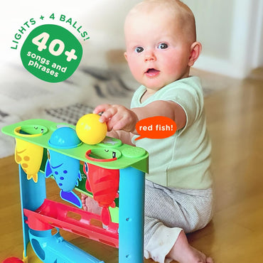 , Feed the Fish | Interactive Baby & Toddler Toy | 1, 2+ Year Old Gift & Birthday Present | Boys & Girls Babies Ages 6, 7, 8, 9, 10, 12, 18, 24+ Months Old