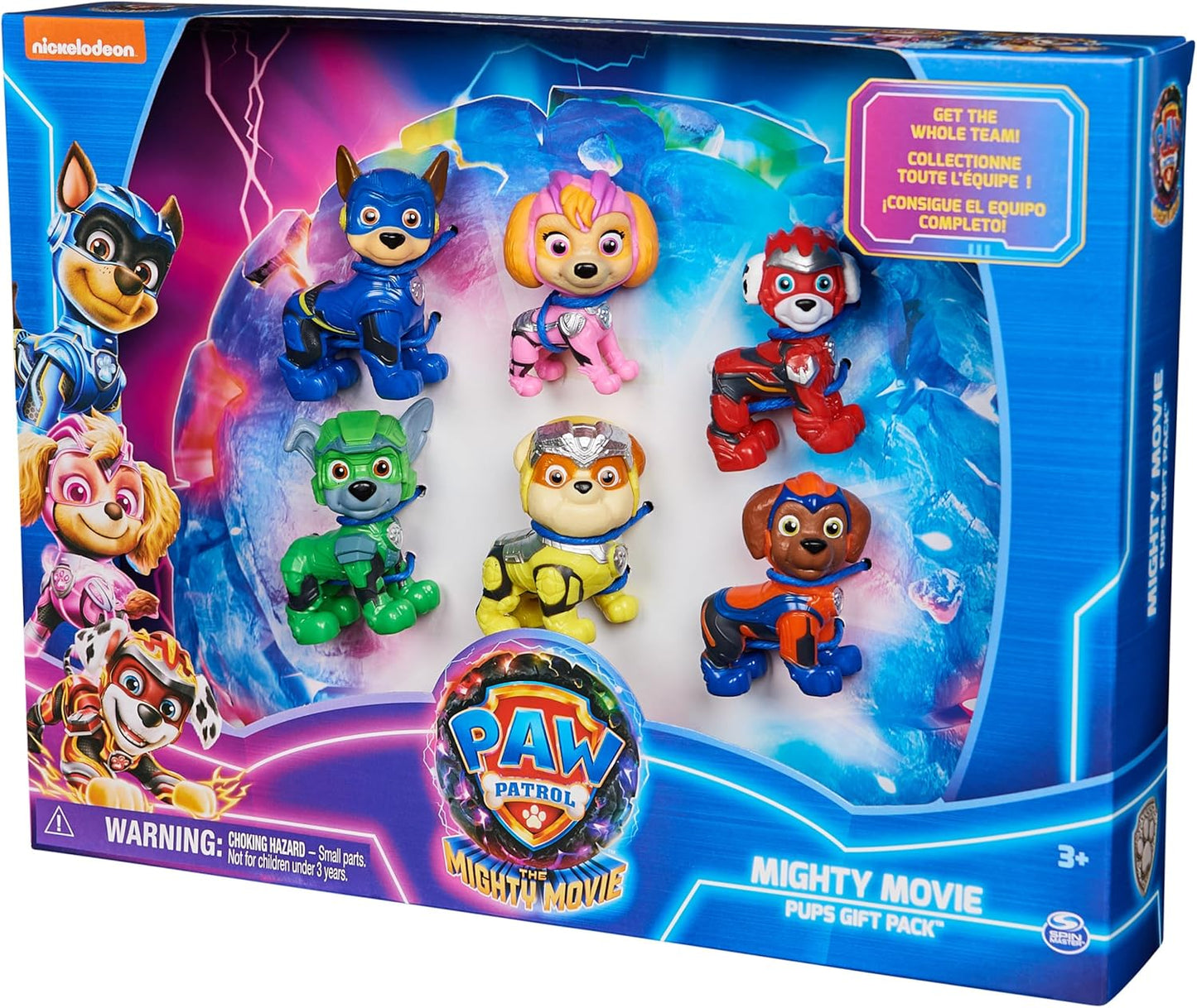 : the Mighty Movie, Toy Figures Gift Pack, with 6 Collectible Action Figures, Kids Toys for Boys and Girls Ages 3 and Up