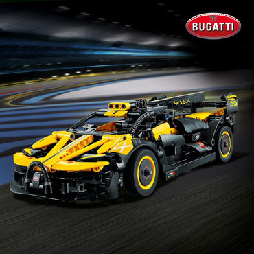 LEGO Technic Bugatti Bolide Model Car 905PC Working W16 Engine Realistic