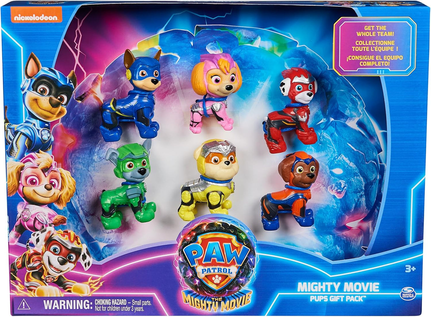 : the Mighty Movie, Toy Figures Gift Pack, with 6 Collectible Action Figures, Kids Toys for Boys and Girls Ages 3 and Up