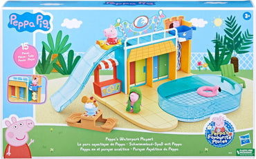 Waterpark Playset with 2 Figures, Preschool Toys for 3+ Girls and Boys