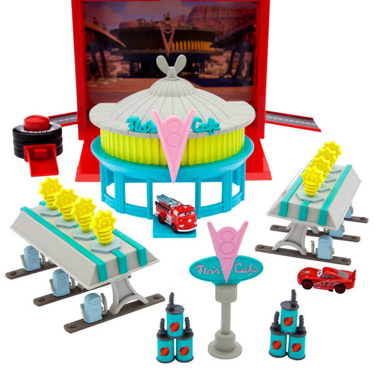 Disney Cars On-the-Go Flo's Cafe Playset