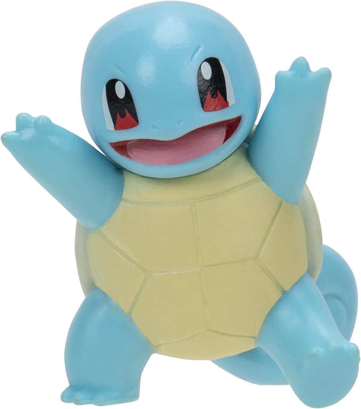 Pokémon Battle Figure 6 Pack-Features 2-Inch Pikachu, Squirtle, Charmander, Bulbasaur, Mimikyu & Toxel-Authentic Details
