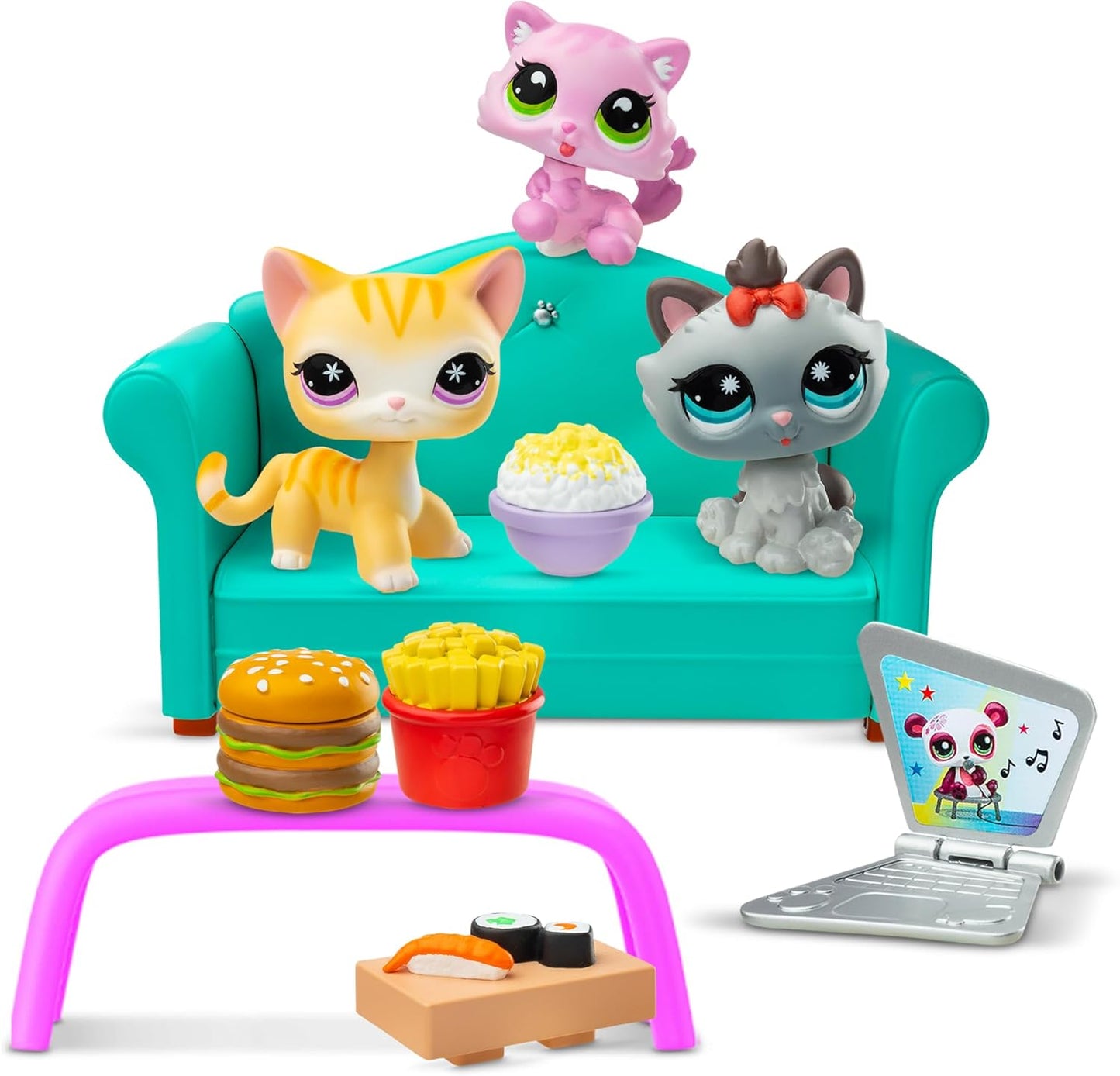- Diner Dash Play Pack, Gen 7 Authentic LPS Bobble Head Toy Figure, Collectible Toy Animal, Ages 4+