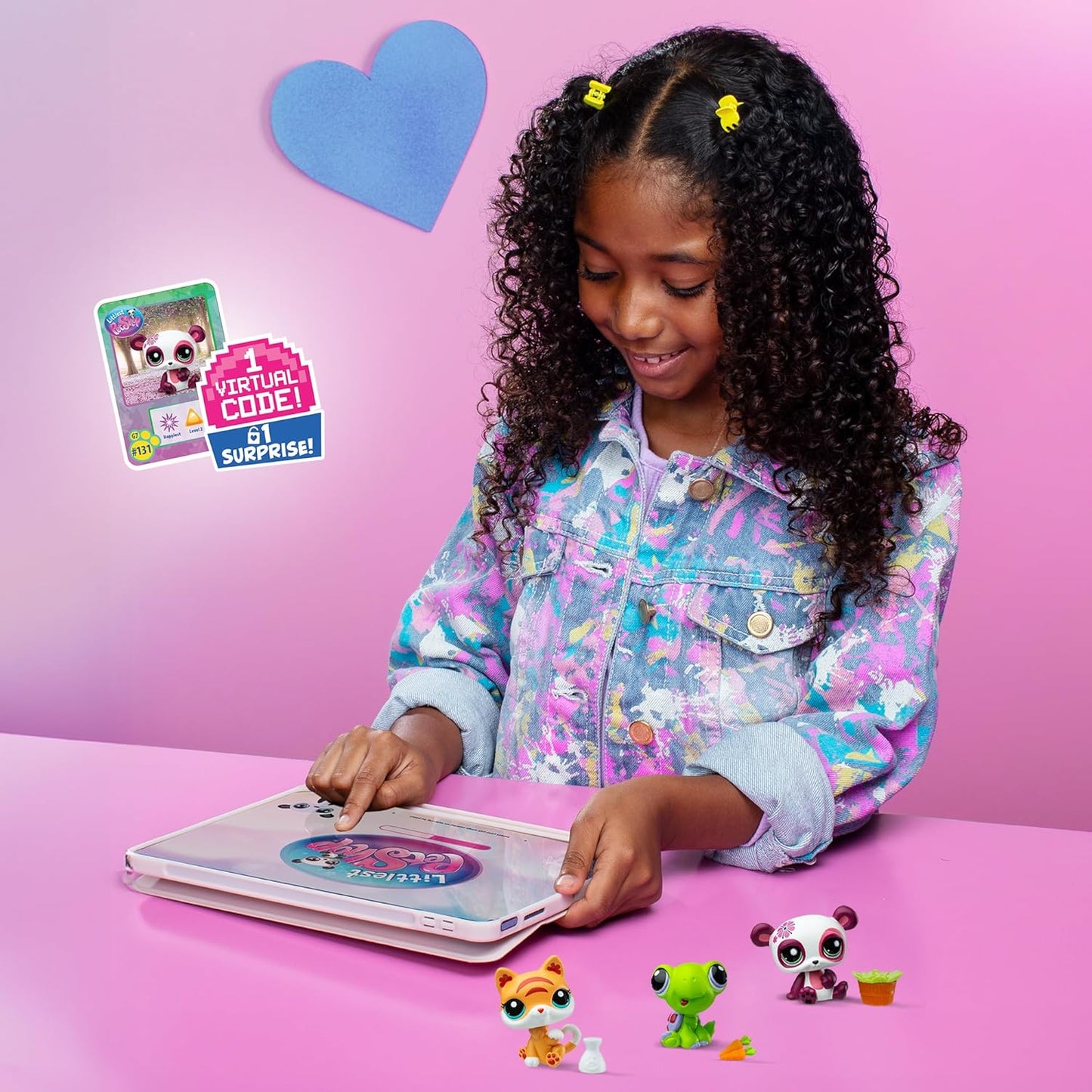 - Diner Dash Play Pack, Gen 7 Authentic LPS Bobble Head Toy Figure, Collectible Toy Animal, Ages 4+
