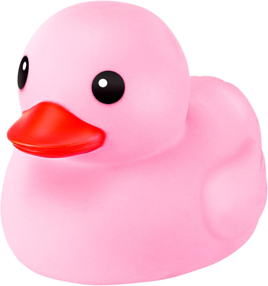 6.89 Inch Giant Rubber Duck Big Rubber Duck Large Duckling Bath Toy with Squeaky Sound for Summer Baby Shower Birthday Party Favor Gift(Pink)