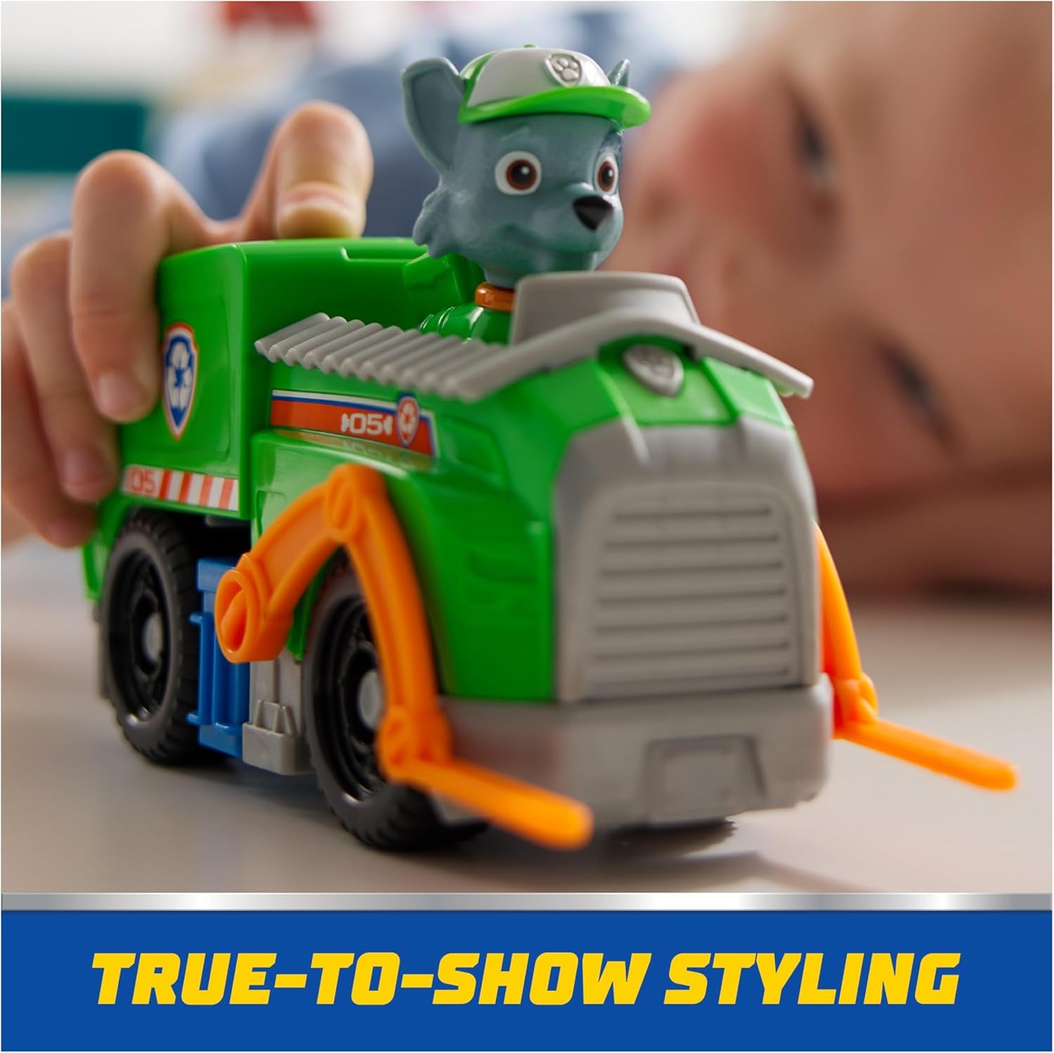 , Rocky’S Recycle Truck, Toy Vehicle with Collectible Action Figure, Sustainably Minded Kids Toys for Boys & Girls Ages 3 and Up