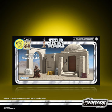 the Vintage Collection Streets of Mos Eisley, a New Hope 3.75 Inch Collectible Action Figure Playset