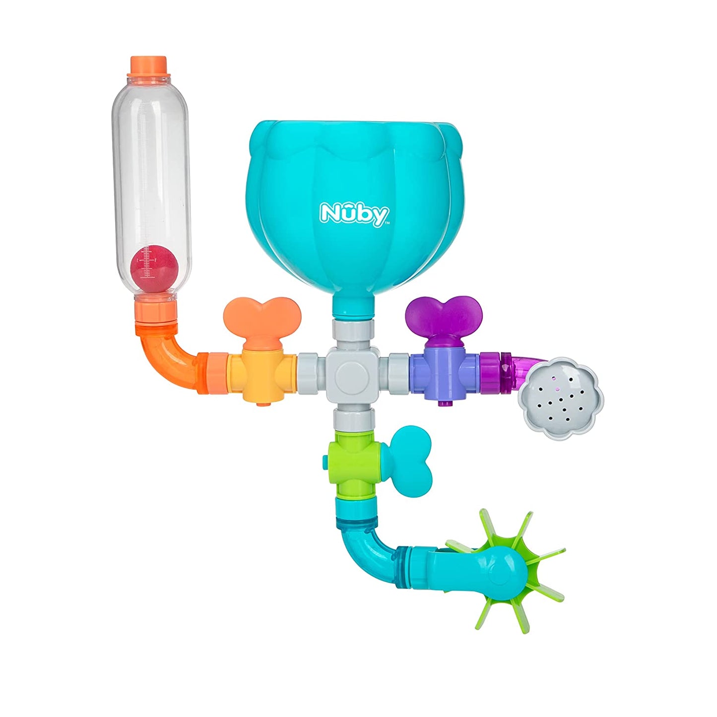 Wacky Waterworks Pipes Bath Toy - Baby Bathtub Toy with Interactive Features for Cognitive Development