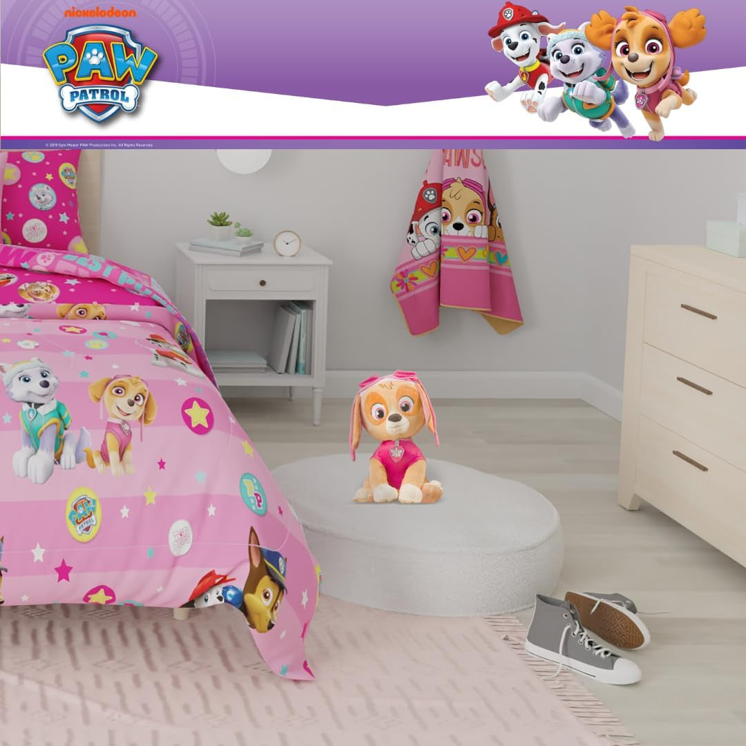 Paw Patrol Skye Kids Bedding Super Soft Plush Cuddle Pillow Buddy, One Size, (Official) Nickelodeon Product by