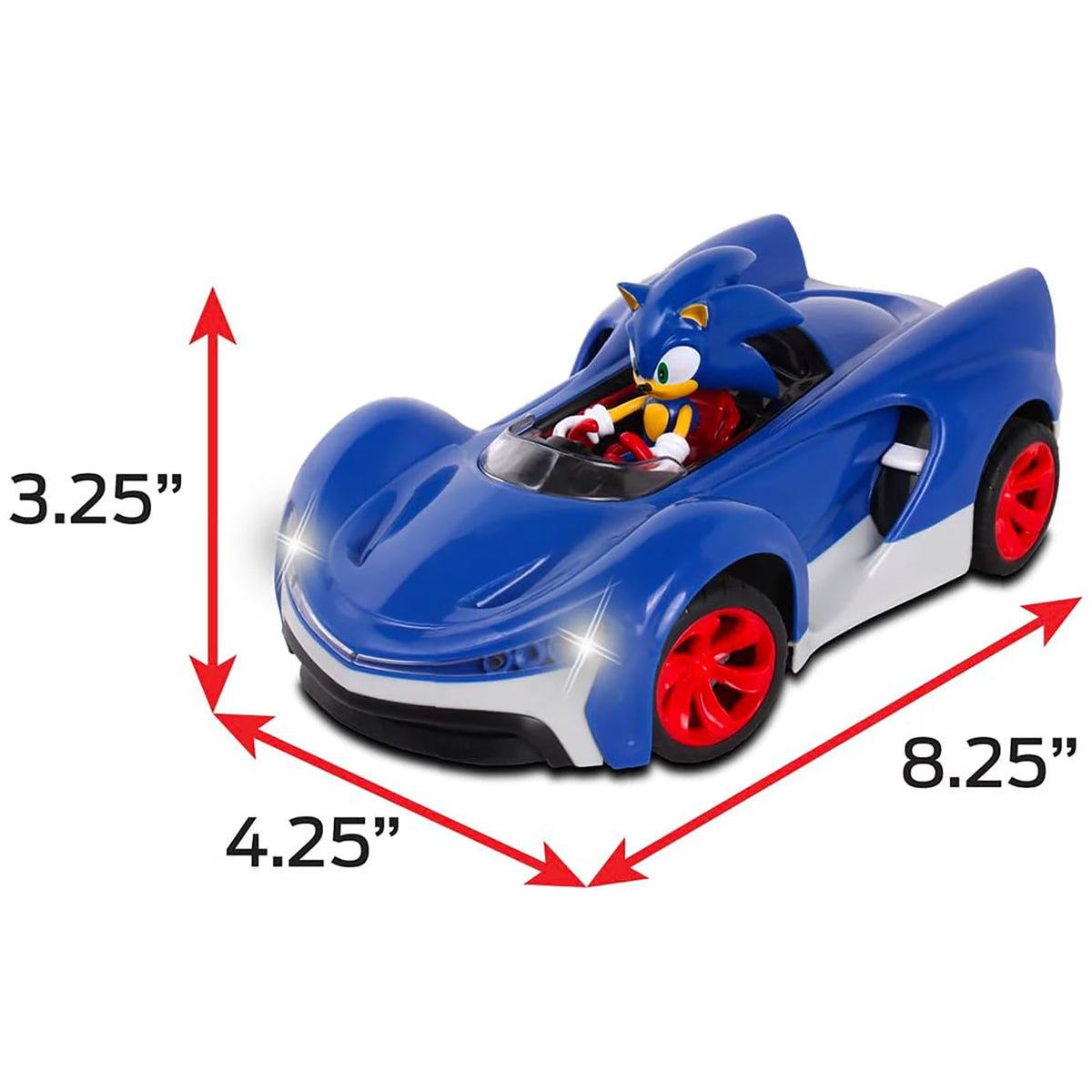 NKOK Sonic the Hedgehog 2.4 GHZ Turbo Boost RC Vehicle