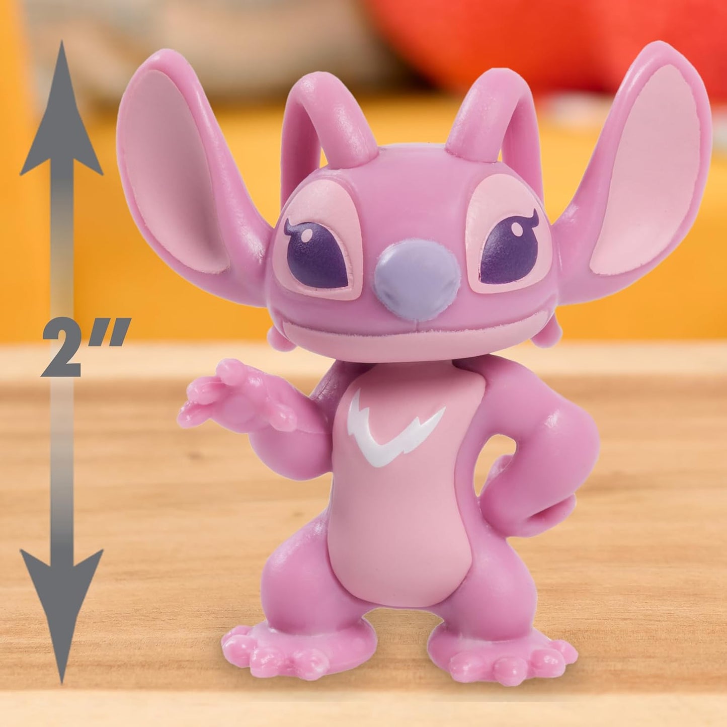 Disney Stitch Collectible Figure Set with Accessories, 11-Pieces, 2-Inch Figurines, Includes Stitch, Lilo, Angel, & Scrump, Collectible Toys, Home Decoration, Kids Ages 3+