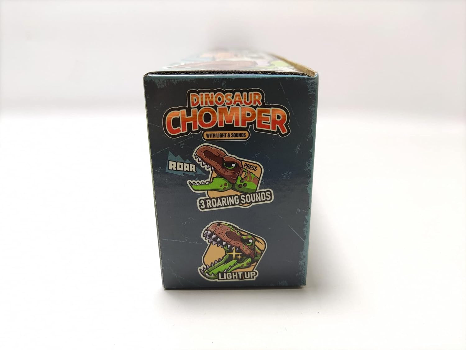 Dinosaur Chomper Toys for Kids with 3 Roar Sounds and Light Jurassic Dinosaurs Grabber Claw T-Rex Reacher Robot Hand Pincher Dino Snapper