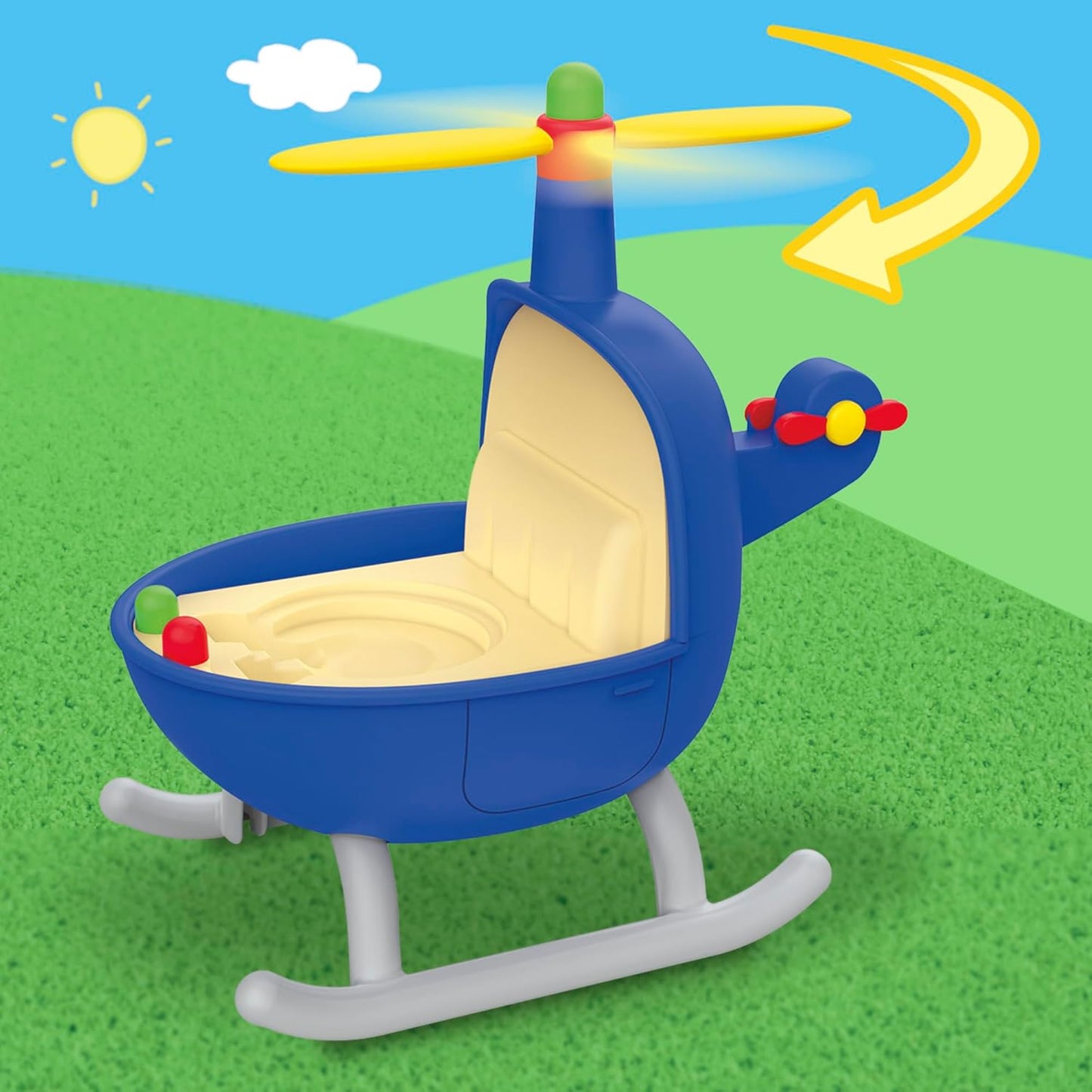 Peppa'S Little Vehicle Playset for Girls and Boys, Includes Helicopter, Camper, and Car, and 5 Figures Set, Preschool Toys, Ages 3+ (Amazon Exclusive)