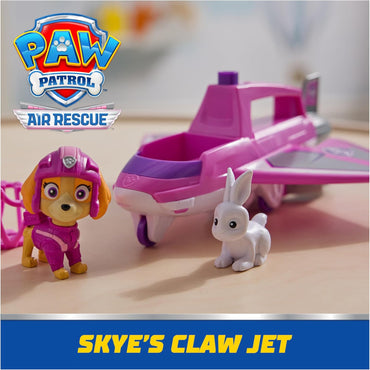: Air Rescue Skye Action Figure & Hero Claw Jet Plane with Retractable Claw, Rescue Basket & Bunny, Kids Toys for Boys & Girls Ages 3+