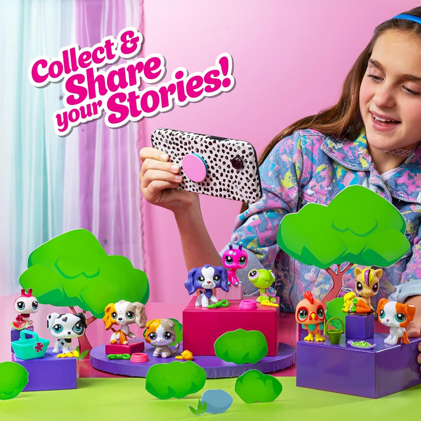 - Diner Dash Play Pack, Gen 7 Authentic LPS Bobble Head Toy Figure, Collectible Toy Animal, Ages 4+