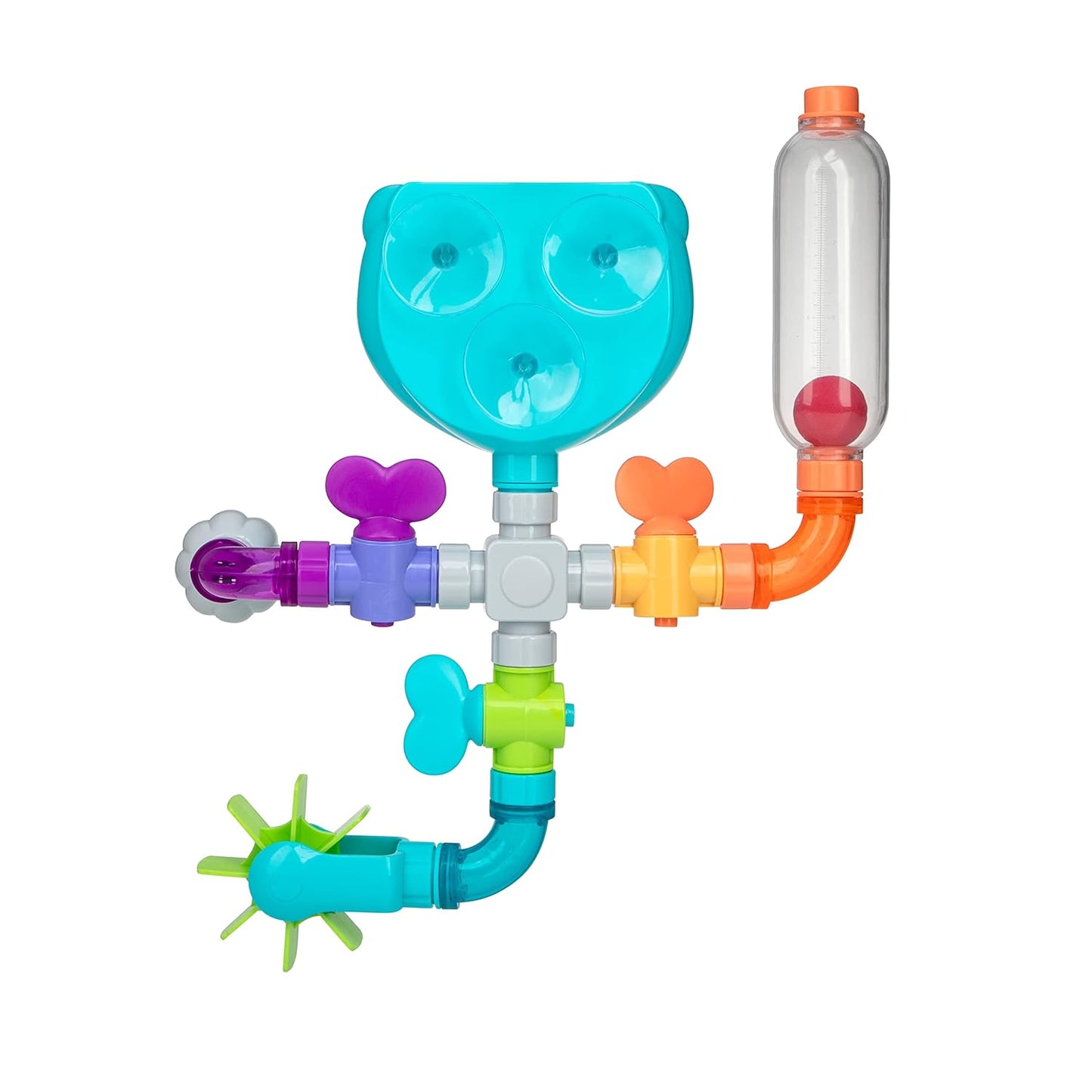 Wacky Waterworks Pipes Bath Toy - Baby Bathtub Toy with Interactive Features for Cognitive Development
