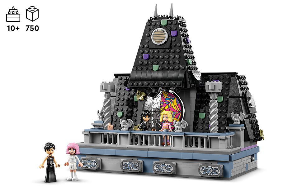 LEGO Wednesday & Enid'S Dorm Room Playset - Building Toy for Pretend Play with 4 Minifigures - Wednesday Addams Doll for Kids, Girls & Boys, Ages 10+ - Gift Idea for Birthday - 76781