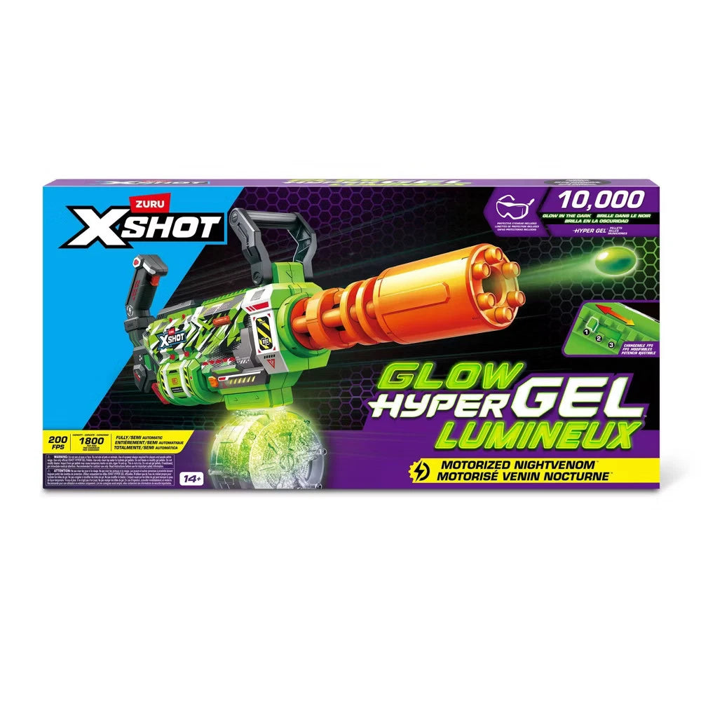 XSHOT Hyper Gel Gatling Toy Gel Blaster by ZURU