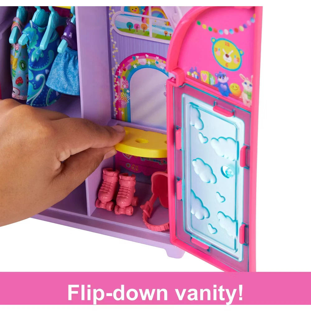 Barbie Chelsea Doll & Closet Playset – Clothes & Accessories Included