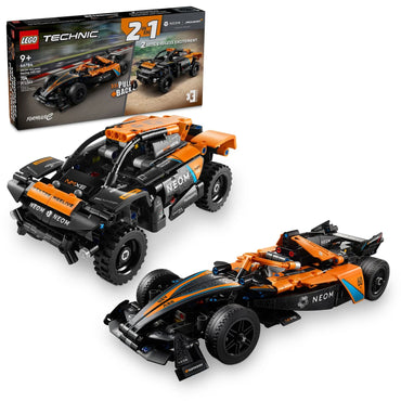 LEGO McLaren Formula E and Extreme E 704-piece Technic racing set